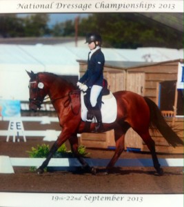 Izzy Palmer on Horse 